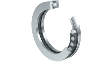 Axial deep groove ball bearings